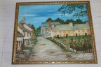 old chapel and village