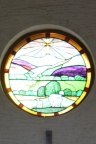 Pen y Fan stained glas window 2011